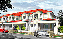 Palm Villa 2 - Double Storey Terrace House